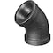 Ironwerks Designs 3/4" Iron 45-Degree Elbow Fitting, 100PK IW-45EL-3/4-100 - alternate 7
